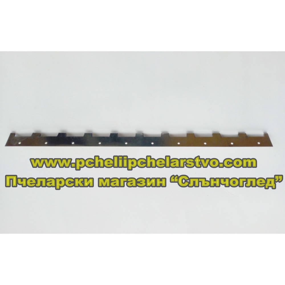 Фиксиращи релси за транспортиране, огънати